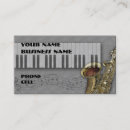 Recherche de saxophone cartes visite Piano