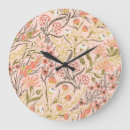 Recherche de motif floral horloges Pastel
