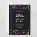 Recherche de halloween mariage invitations Noir