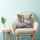 Recherche de paysage neige coussins Congelé