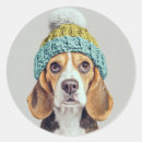 Recherche de beagle adorable autocollants Dog