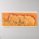 Suche nach höhlenmalereien poster Mammut