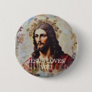Suche nach jesus liebt dich buttons Christlich