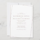 Recherche de géométrique mariage invitations Contemporain