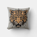 Recherche de tête de tigre coussins Faune