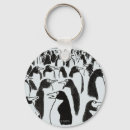 Recherche de pingouins porteclés Dessin animé