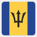 Suche nach barbados aufkleber Flagge