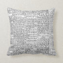 Recherche de journaux coussins Noir