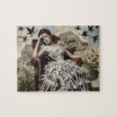 Suche nach vintage frau puzzle Retro