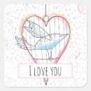 Recherche de cages à oiseaux autocollants Rose