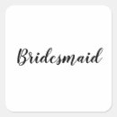 Recherche de ménagerie autocollants Bridesmaid