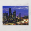 Recherche de seattle la nuit cartes postales Washington