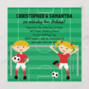 Recherche de red white anniversaire invitations Soccer