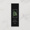 Recherche de feuille tropical cartes visite Élégant