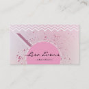 Recherche de chevron rose cartes visite Tendance