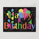 Recherche de confetti vœux cartes Coloré