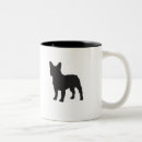 Recherche de bouledogue français noir tasses Chien