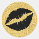Suche nach lippen aufkleber Gold