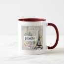 Recherche de paris vintage tasses Aquarelle