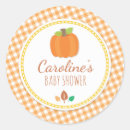 Recherche de citrouille autocollants Orange