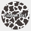 Recherche de motif vache autocollants Animal