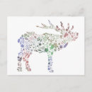 Recherche de cerf cartes postales Floral