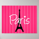 Recherche de tour eiffel rose posters Girly