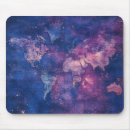 Recherche de monde carte tapis souris Céleste