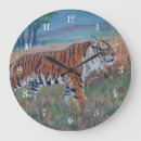 Recherche de tigre sauvage horloges Prédateur