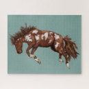 Recherche de peintures de cheval puzzles Vintage