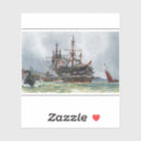 Suche nach kanonen aufkleber Schiff