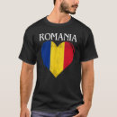 Suche nach rumänien tshirts Flagge