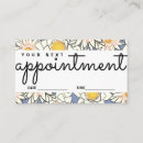 Recherche de prochain rendez vous cartes visite Salon