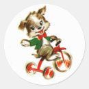 Recherche de chien vintage autocollants Enfants