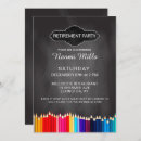 Suche nach farbiger bleistift einladungen Lehrer