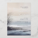 Recherche de hiver mariage invitations Élégant