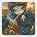 Recherche de minous autocollants Halloween