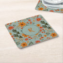 Suche nach bunte blumen untersetzer Monogramm