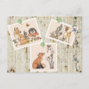 Suche nach fuchs vintage postkarten Tiere