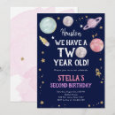 Recherche de planètes invitations D'anniversaire