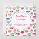 Recherche de thé bridal shower invitations Vintage