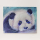 Recherche de ours blanc puzzles Panda
