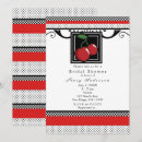 Recherche de rouge cerise invitations Vintage