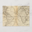 Recherche de double hémisphère cartes postales Montré