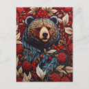 Suche nach rote beeren postkarten Tier