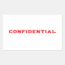 Recherche de document autocollants Confidentiel