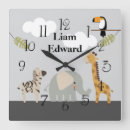 Recherche de safari jungle horloges Éléphant