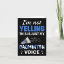 Suche nach voice karten Badminton