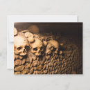 Recherche de catacombes cartes postales Crâne