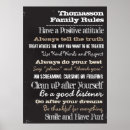 Suche nach familienregeln poster Inspirierend